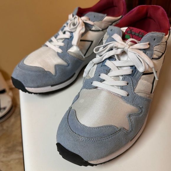 Diadora I.C. 4000 Nyl II 501.170940-C6666 Blue Steel Gray mens shoes size 13‎